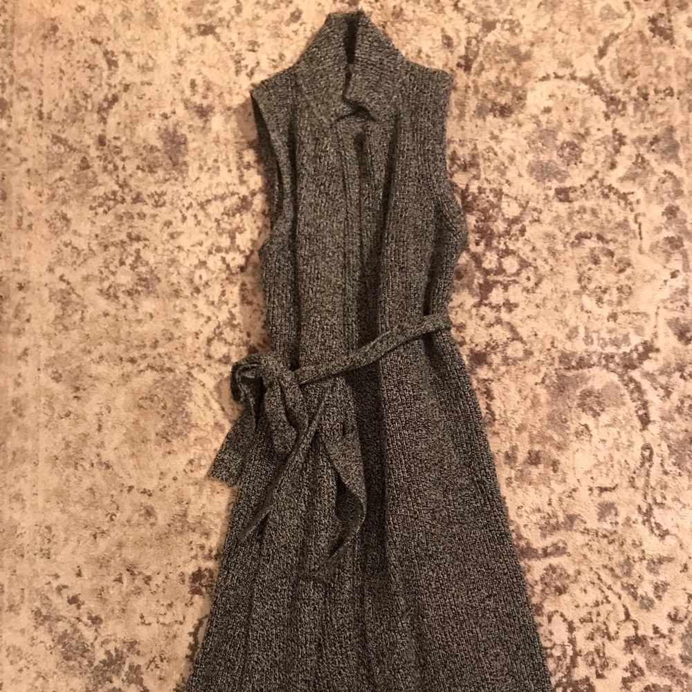 Midi sweater vest